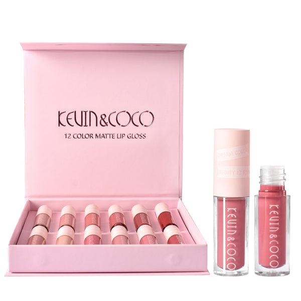 La 'CHANTA 12-Farben Lipgloss-Set